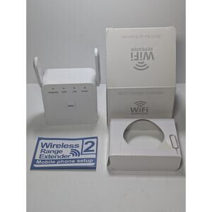 WiFi Range Extender 300Mbps Wireless Repeater Signal Booster WPS LAN Port